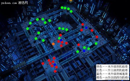 《防御阵型：觉醒》最后关塔布局图帮助