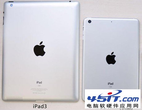 iPad Mini与iPad3外观对比