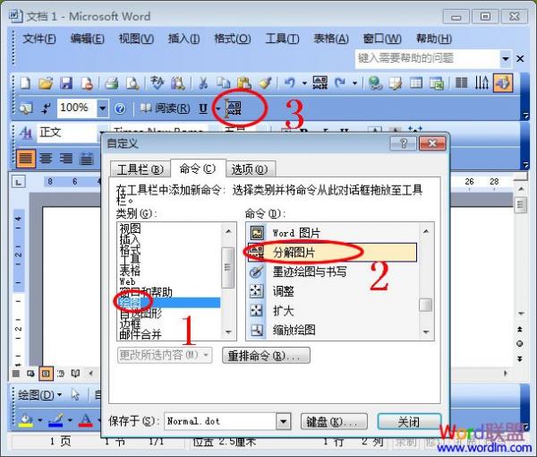 Word2003图片旋转 想怎么转就怎么转