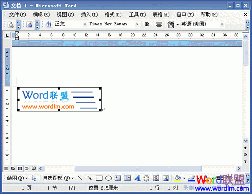 Word2003插入图片来自文件