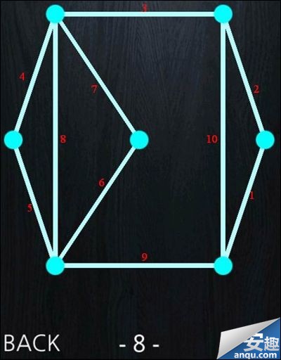 《一笔画》1-10关完整通过攻略