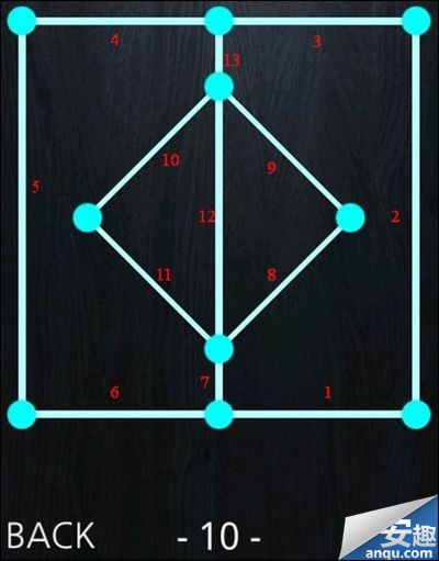 《一笔画》1-10关完整通过攻略