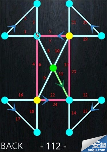 《一笔画》111-120关完整通过攻略