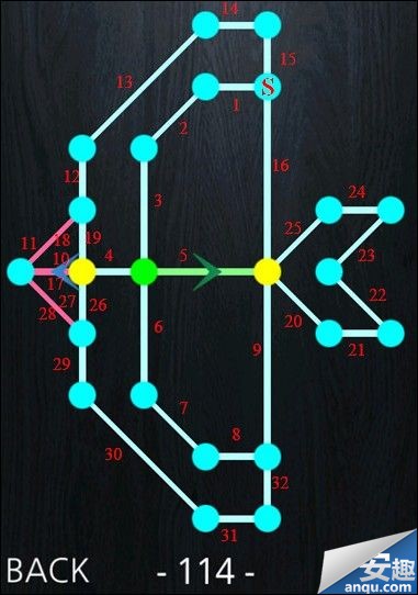 《一笔画》111-120关完整通过攻略