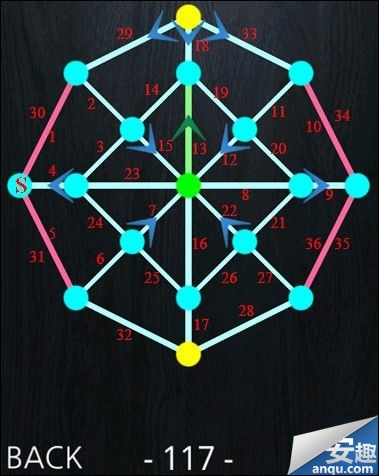 《一笔画》111-120关完整通过攻略