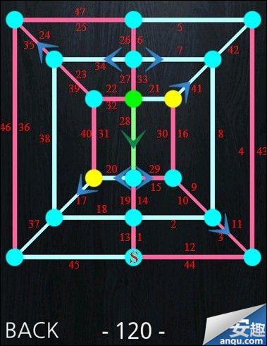 《一笔画》111-120关完整通过攻略