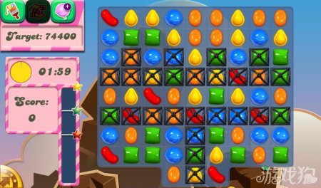 《糖果粉碎传奇Candy Crush Saga》41,42,43,44,45关过关攻略