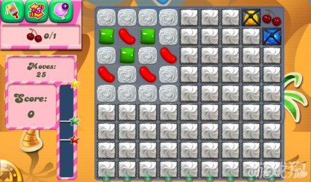 《糖果粉碎传奇Candy Crush Saga》111,112,113,114关过关攻略