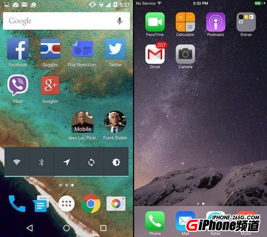iOS8.1与安卓5.0哪个好_iOS8.1与安卓5.0对比分析