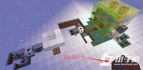 《我的世界》吊打怪物及无限刷雪球机制作图解