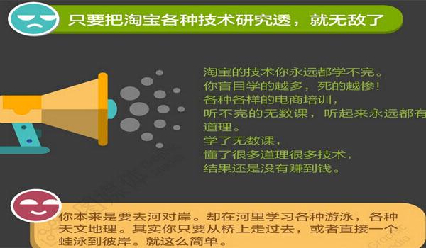 淘宝创业受用的五句真言