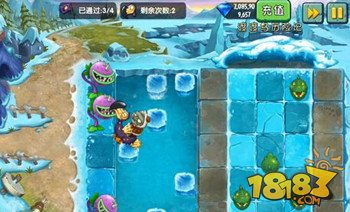 《植物大战僵尸2》冰河世界渡渡鸟历险记第2关通关攻略