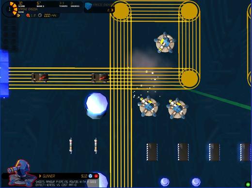 电路保卫战TD炮塔防御(Circuit Defenders)截图