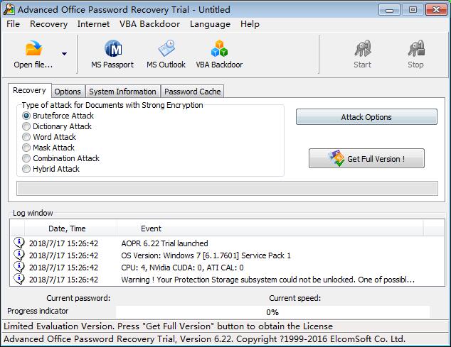 Advanced Office Password Recovery下载