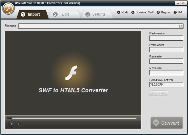 iPixSoft SWF to HTML5 Converter下载