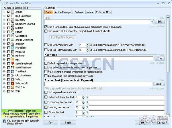 GSA Search Engine Ranker(搜索引擎)下载