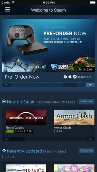 Steam Mobile软件截图1