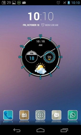 超级时钟插件(Super Clock Widget)软件截图0