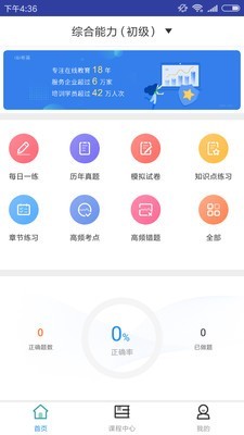 初级通信工程师题库软件截图0