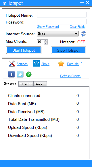 mHotspot(WIFI共享软件)下载