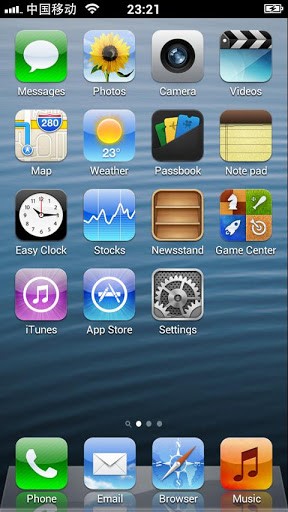 i桌面(iPhone 5 Launcher)软件截图3