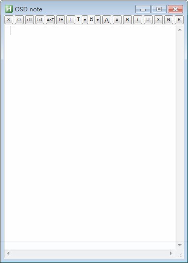 OSD note(半透明文本编辑器)下载