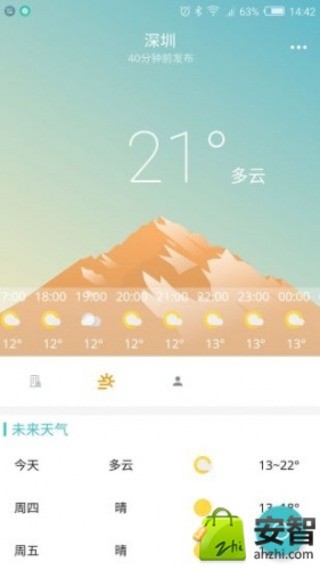 卧岚天气软件截图0