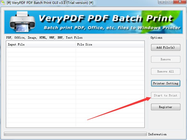 VeryPDF PDF Batch Print GUI(批量打印软件)下载