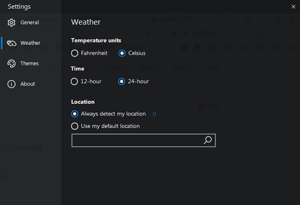 Weather Bar(桌面天气预报软件)下载