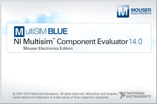 NI Multisim Component Evaluator(电路设计软件)下载