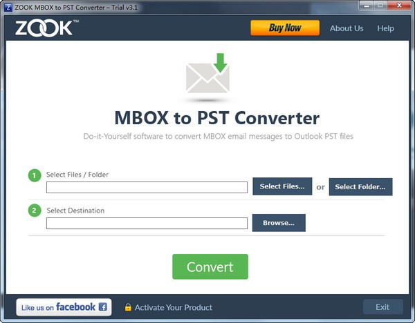 ZOOK MBOX to PST Converter(MBOX转PST格式工具)下载