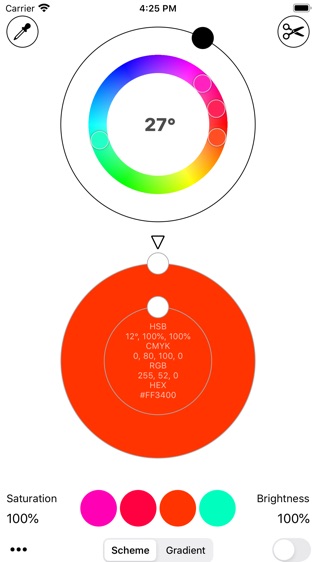 拾色器和配色方案软件截图1