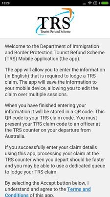 澳洲旅游退税软件截图1