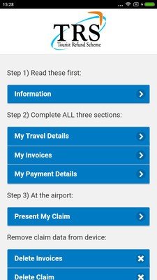 澳洲旅游退税软件截图2