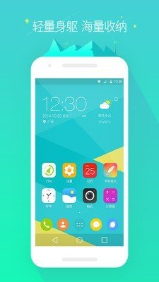 Go桌面主题-Iphone 5软件截图1