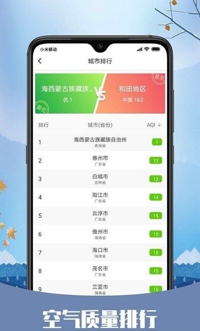 彩虹日历天气软件截图1