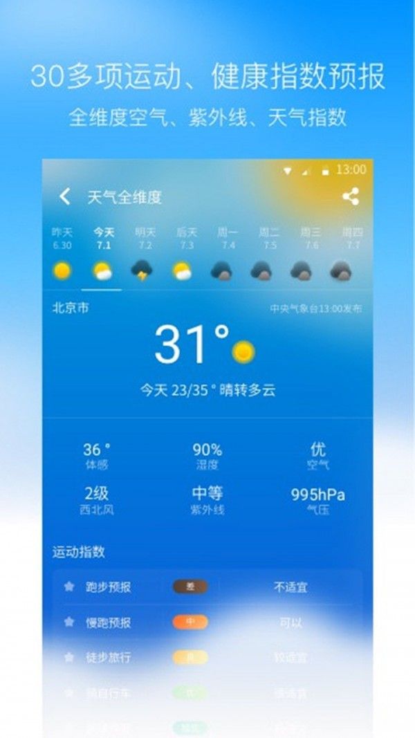 奈斯天气软件截图2