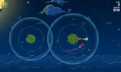 愤怒的小鸟太空版游戏软件截图1