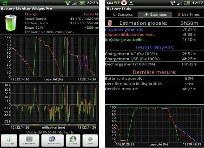 电池监控插件Battery Monitor Widget软件截图1