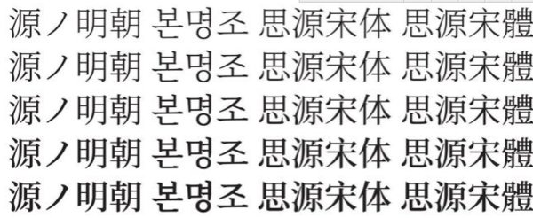 思源宋体字体包官方版下载