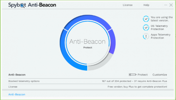 Spybot Anti-Beacon(win10隐私保护软件)下载