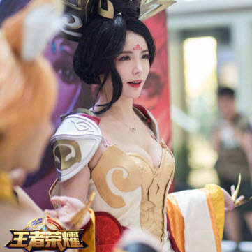 王者荣耀女英雄美女真人cosplay图集