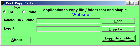 快速复制粘贴文件夹(Fast Copy Paste)下载