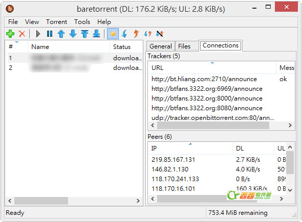 BT种子下载器(baretorrent)下载