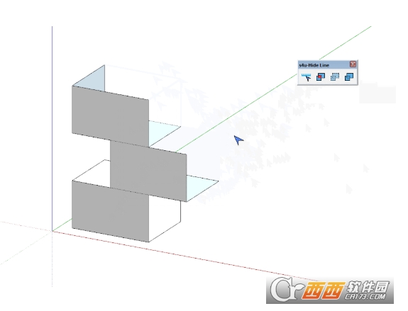 sketchup隐藏线插件s4u Hide Line下载