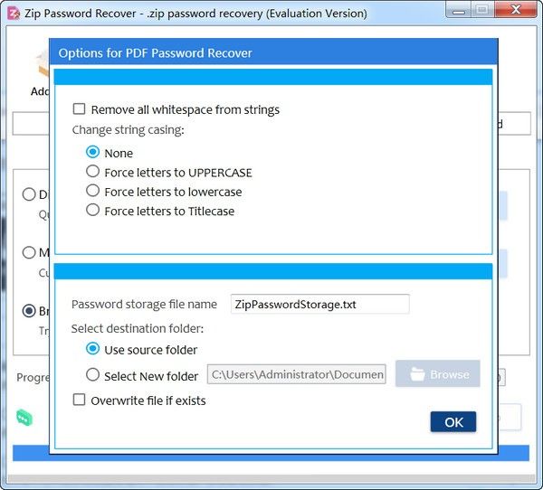 ZIP Password Recover(zip密码恢复软件)下载