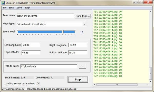 Microsoft Virtualearth Hybrid Downloader(地图下载工具)下载