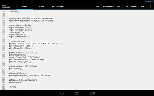 C4droid C++编译器软件截图3