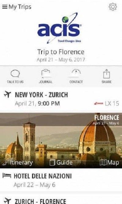 ACIS Travel旅游助手软件截图1