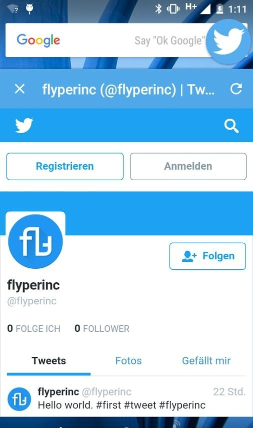 Flyperlink